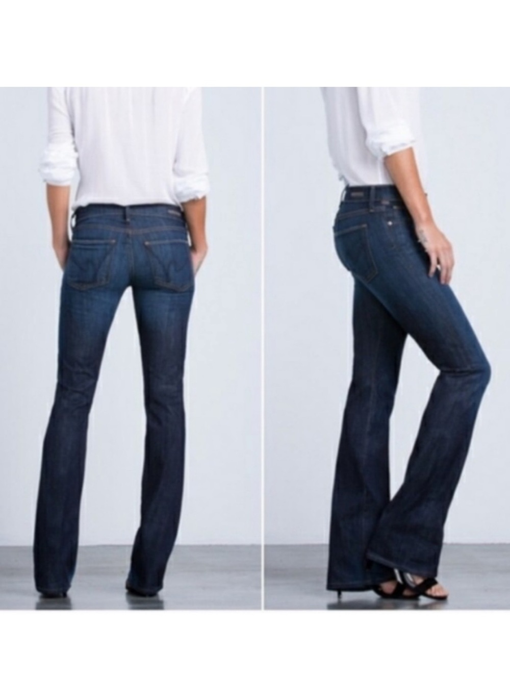 Citizens of Humanity Women’s Kelly Low Rise Bootcut Jeans Size 29 Dk Wash Y2K